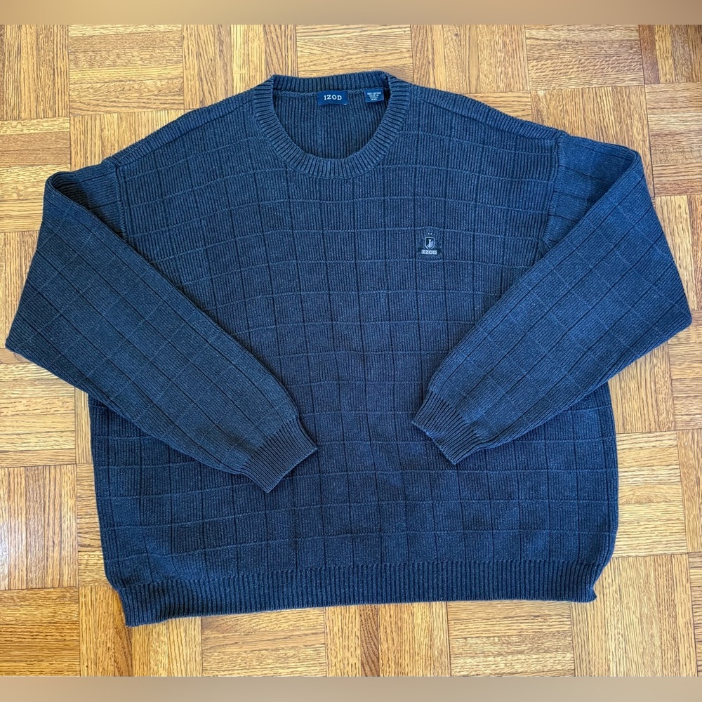 IZOD 100% Cotton Men’s Crewneck Sweater